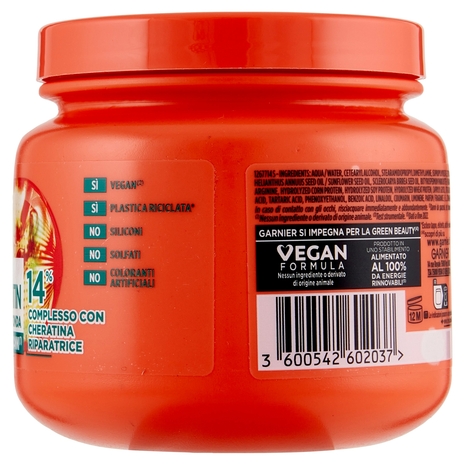 Garnier Fructis Maschera Ripara&Rinforza per capelli danneggiati 320 ml